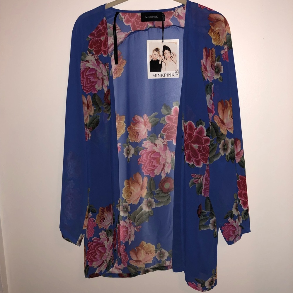 NWT Mink Pink Vladimir Floral Kimono XS